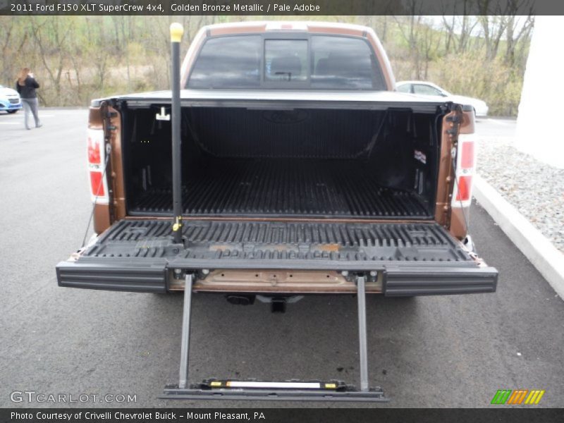 Golden Bronze Metallic / Pale Adobe 2011 Ford F150 XLT SuperCrew 4x4