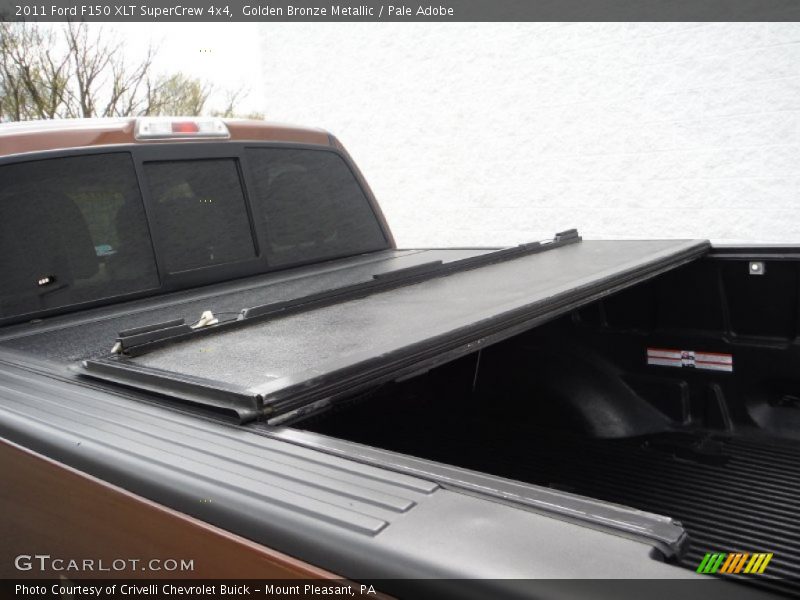 Golden Bronze Metallic / Pale Adobe 2011 Ford F150 XLT SuperCrew 4x4