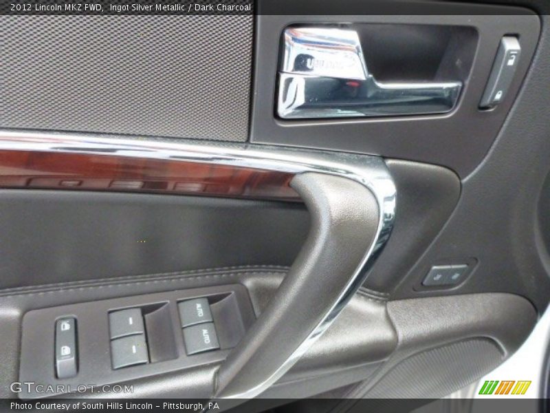 Ingot Silver Metallic / Dark Charcoal 2012 Lincoln MKZ FWD