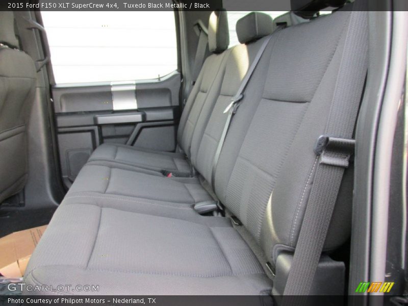 Rear Seat of 2015 F150 XLT SuperCrew 4x4