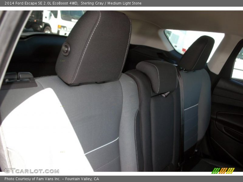 Sterling Gray / Medium Light Stone 2014 Ford Escape SE 2.0L EcoBoost 4WD
