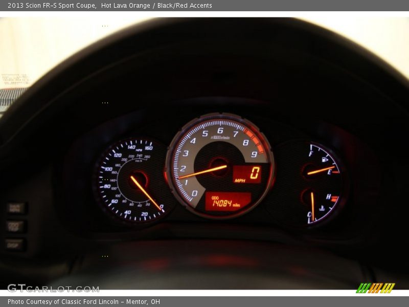 2013 FR-S Sport Coupe Sport Coupe Gauges