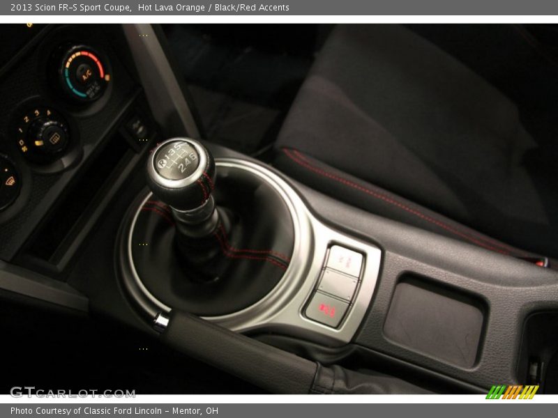  2013 FR-S Sport Coupe 6 Speed Manual Shifter