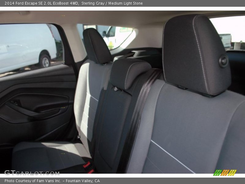 Sterling Gray / Medium Light Stone 2014 Ford Escape SE 2.0L EcoBoost 4WD