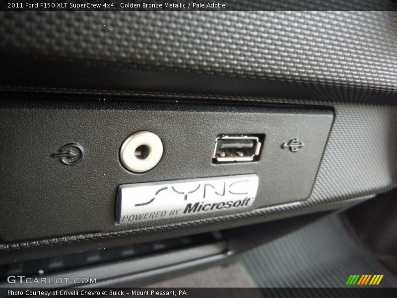 Golden Bronze Metallic / Pale Adobe 2011 Ford F150 XLT SuperCrew 4x4