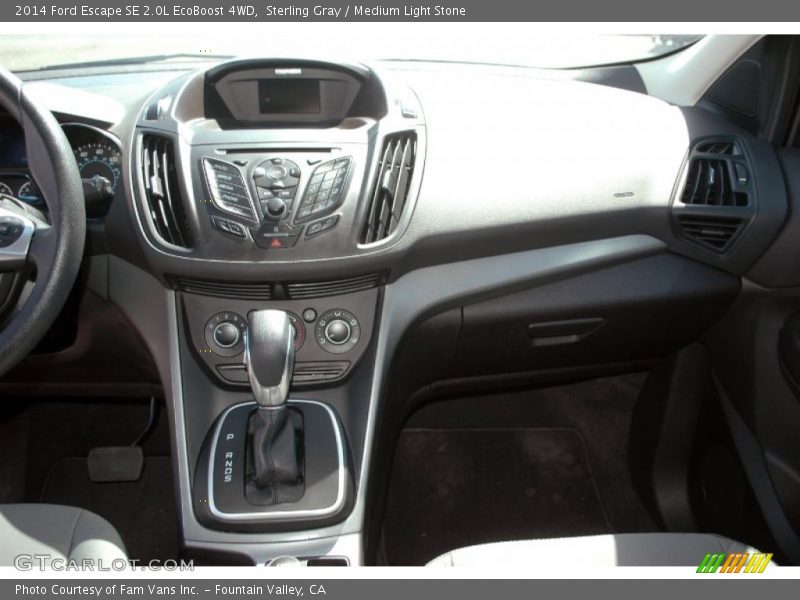 Sterling Gray / Medium Light Stone 2014 Ford Escape SE 2.0L EcoBoost 4WD