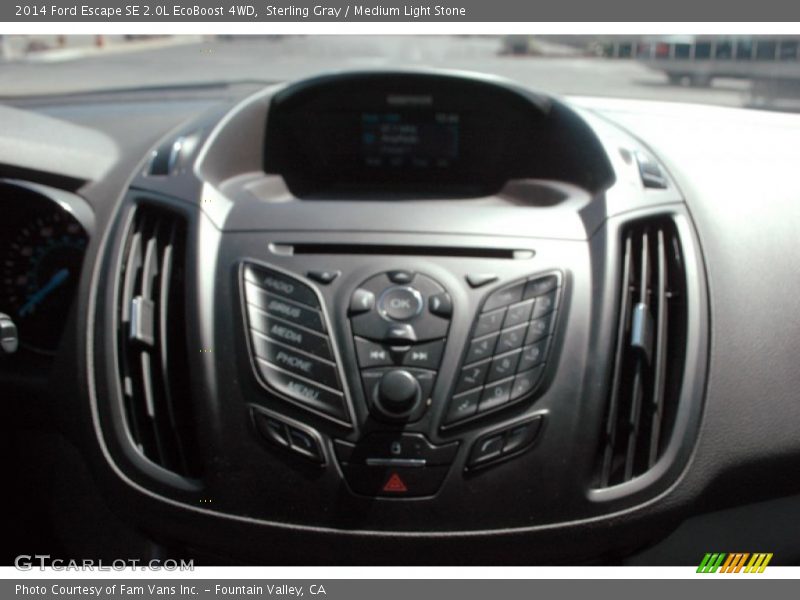 Sterling Gray / Medium Light Stone 2014 Ford Escape SE 2.0L EcoBoost 4WD
