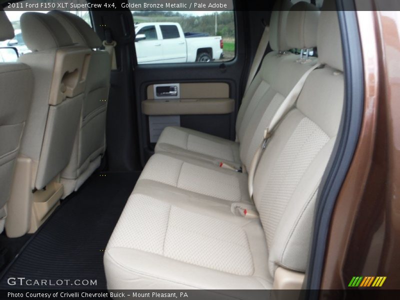 Golden Bronze Metallic / Pale Adobe 2011 Ford F150 XLT SuperCrew 4x4