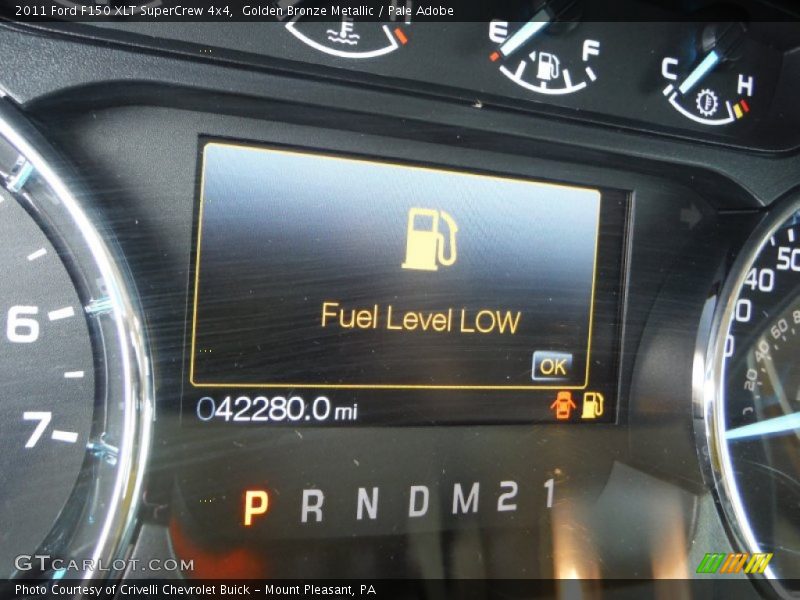 Golden Bronze Metallic / Pale Adobe 2011 Ford F150 XLT SuperCrew 4x4