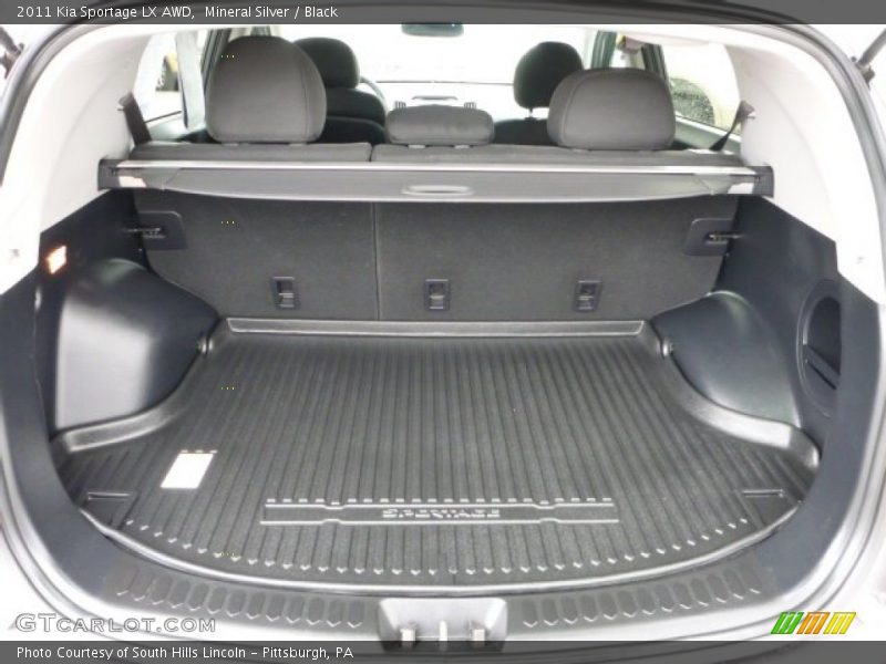 Mineral Silver / Black 2011 Kia Sportage LX AWD