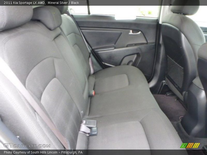 Mineral Silver / Black 2011 Kia Sportage LX AWD