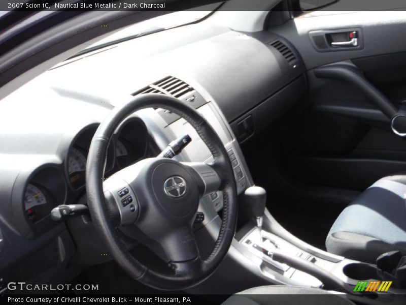Nautical Blue Metallic / Dark Charcoal 2007 Scion tC