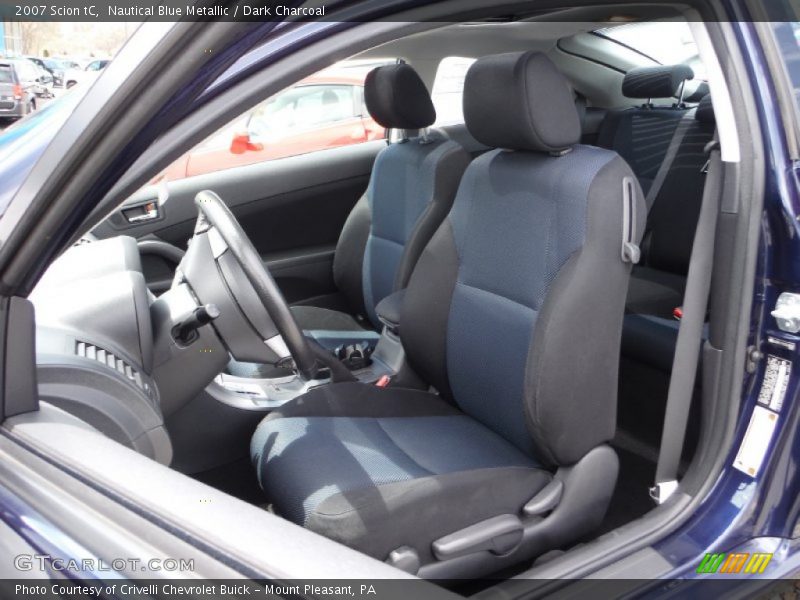 Nautical Blue Metallic / Dark Charcoal 2007 Scion tC