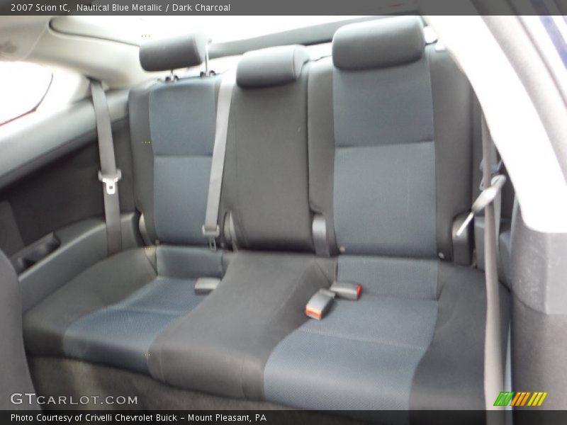 Nautical Blue Metallic / Dark Charcoal 2007 Scion tC