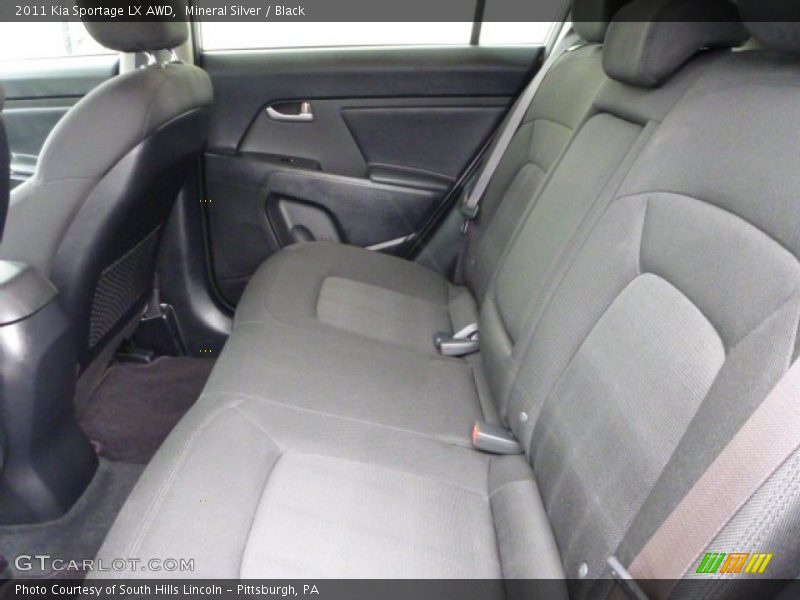 Mineral Silver / Black 2011 Kia Sportage LX AWD