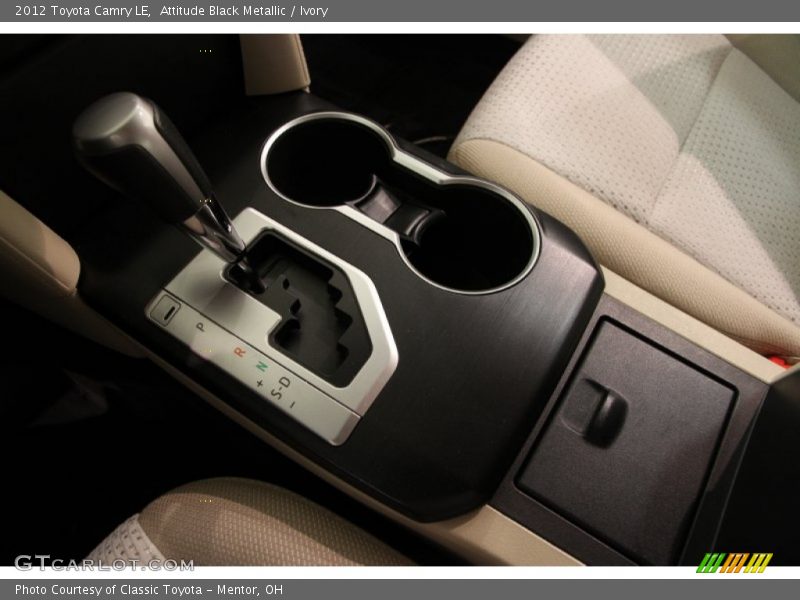 Attitude Black Metallic / Ivory 2012 Toyota Camry LE