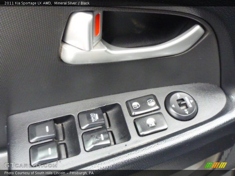 Mineral Silver / Black 2011 Kia Sportage LX AWD