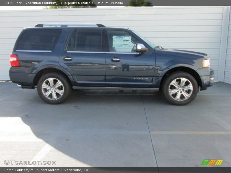  2015 Expedition Platinum Blue Jeans Metallic