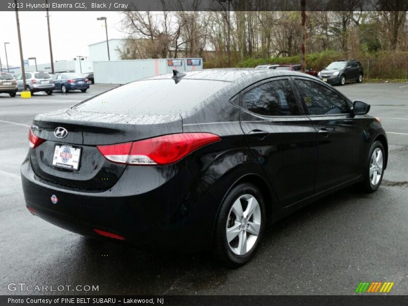 Black / Gray 2013 Hyundai Elantra GLS