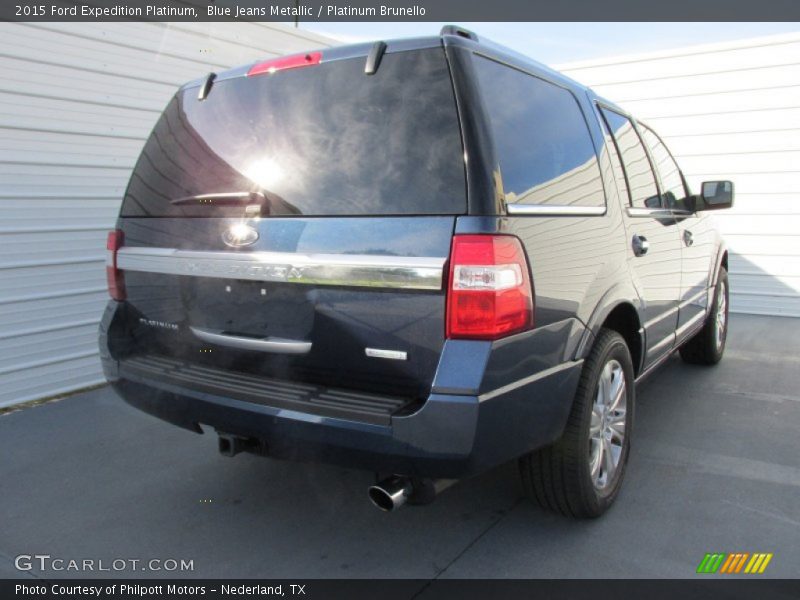 Blue Jeans Metallic / Platinum Brunello 2015 Ford Expedition Platinum