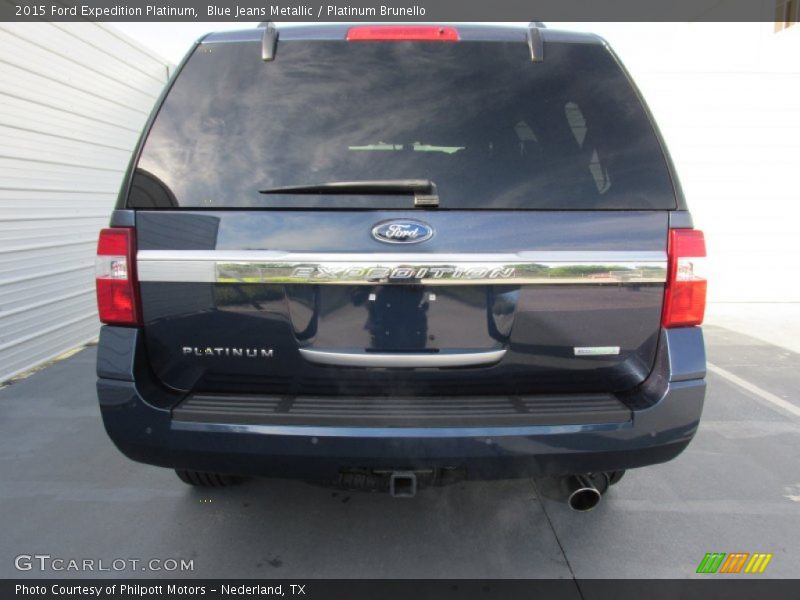 Blue Jeans Metallic / Platinum Brunello 2015 Ford Expedition Platinum