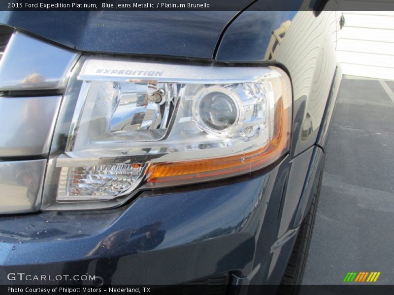 Blue Jeans Metallic / Platinum Brunello 2015 Ford Expedition Platinum