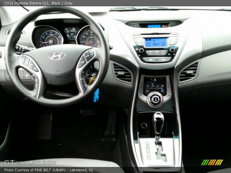 Black / Gray 2013 Hyundai Elantra GLS
