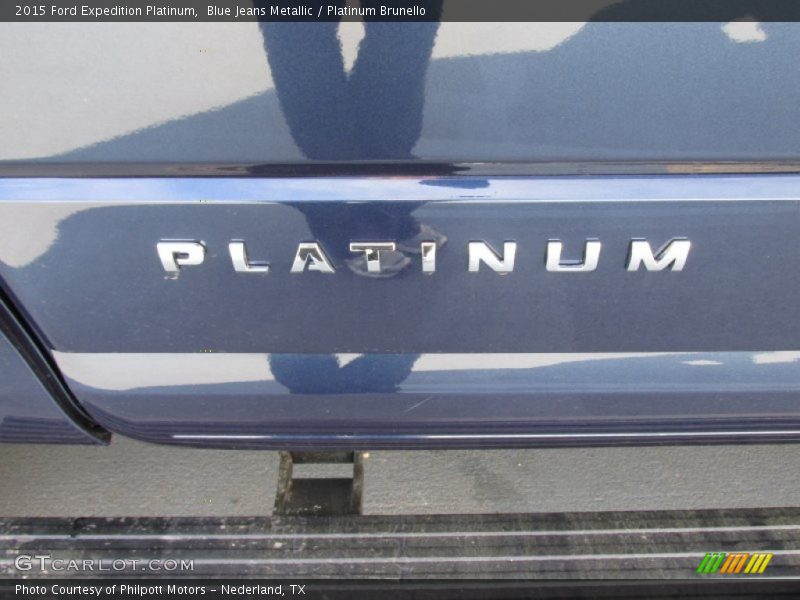 Blue Jeans Metallic / Platinum Brunello 2015 Ford Expedition Platinum
