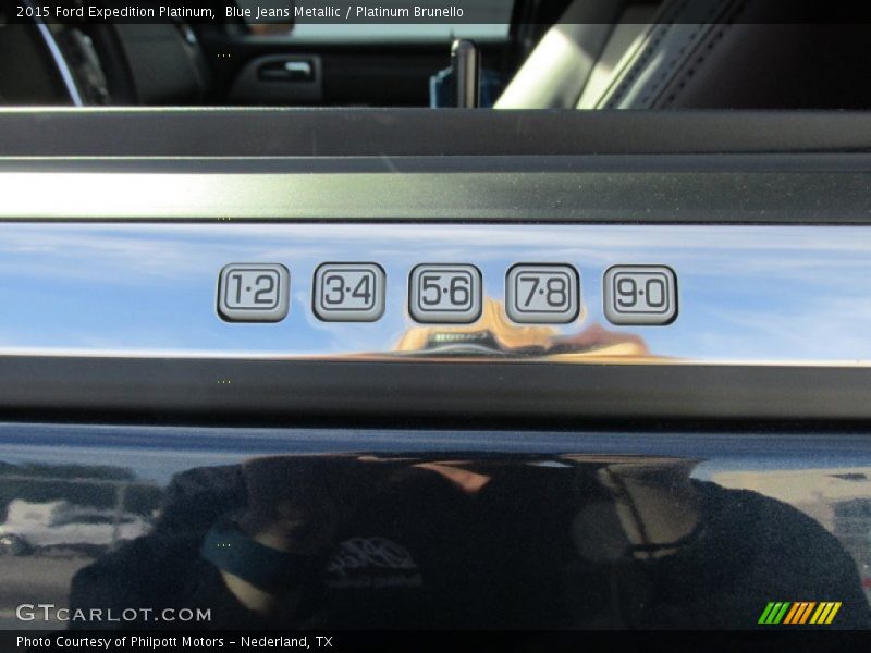 Blue Jeans Metallic / Platinum Brunello 2015 Ford Expedition Platinum