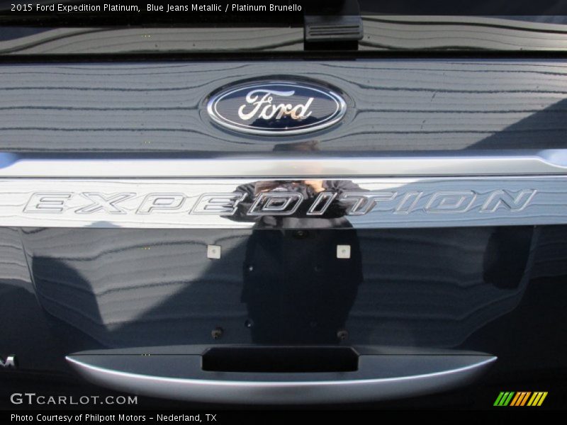 Blue Jeans Metallic / Platinum Brunello 2015 Ford Expedition Platinum