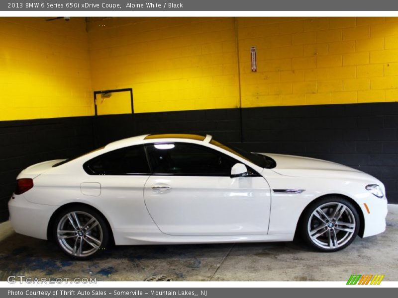 Alpine White / Black 2013 BMW 6 Series 650i xDrive Coupe