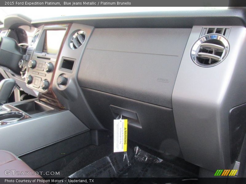 Blue Jeans Metallic / Platinum Brunello 2015 Ford Expedition Platinum