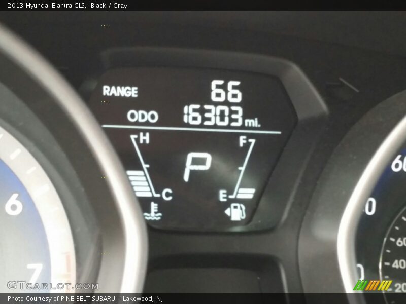 Black / Gray 2013 Hyundai Elantra GLS
