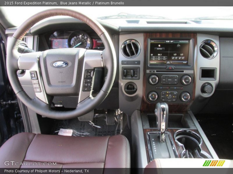 Dashboard of 2015 Expedition Platinum