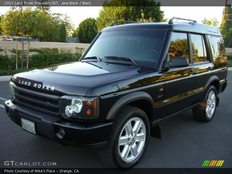 Java Black / Black 2003 Land Rover Discovery SE7