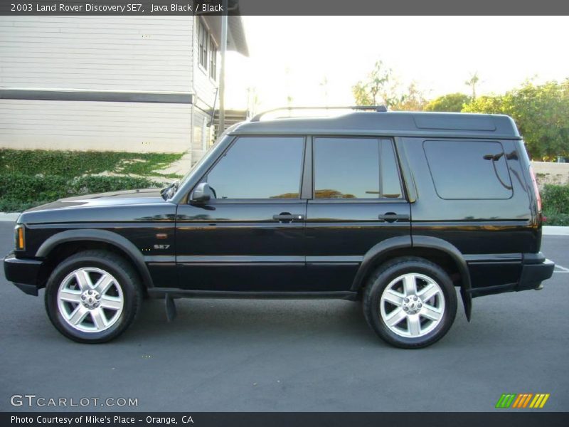 Java Black / Black 2003 Land Rover Discovery SE7