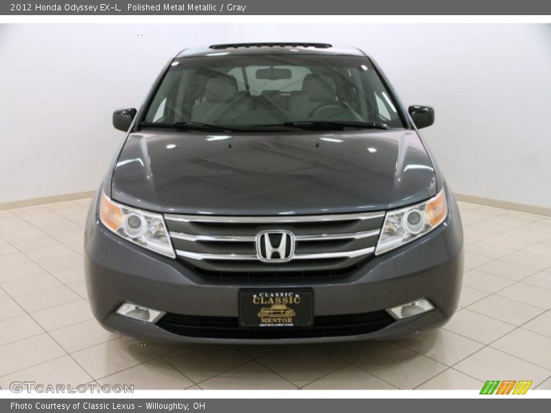 Polished Metal Metallic / Gray 2012 Honda Odyssey EX-L
