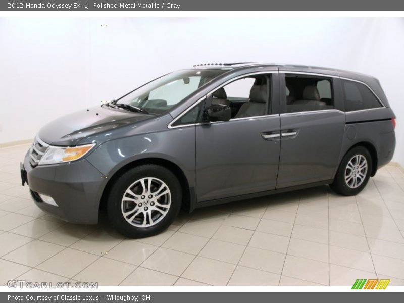 Polished Metal Metallic / Gray 2012 Honda Odyssey EX-L