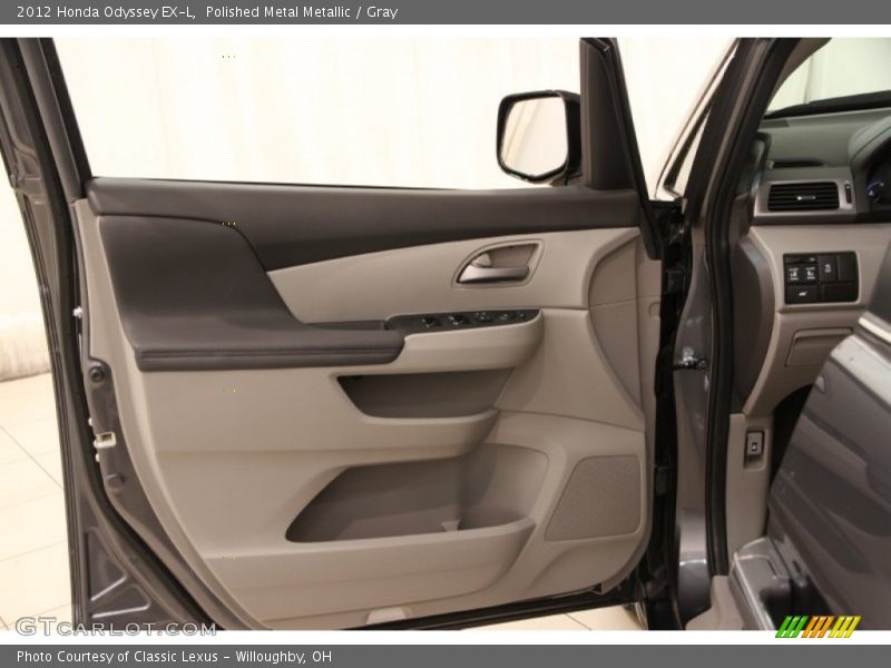 Polished Metal Metallic / Gray 2012 Honda Odyssey EX-L