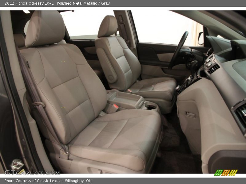 Polished Metal Metallic / Gray 2012 Honda Odyssey EX-L