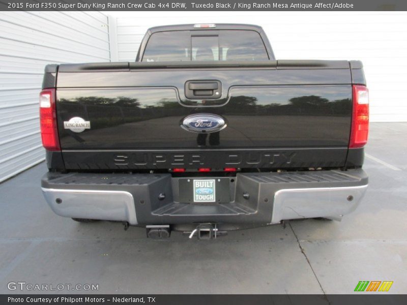 Tuxedo Black / King Ranch Mesa Antique Affect/Adobe 2015 Ford F350 Super Duty King Ranch Crew Cab 4x4 DRW