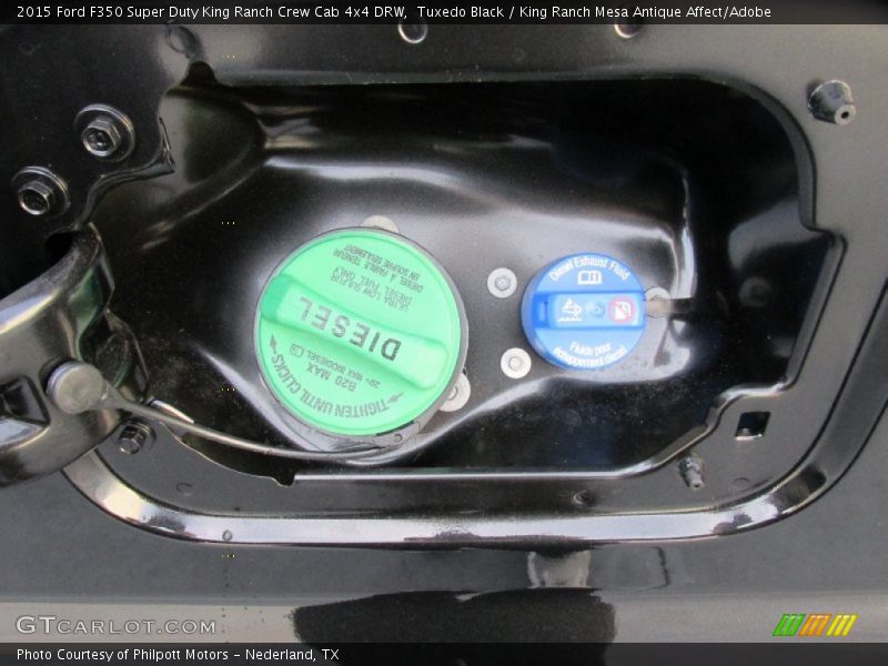 Tuxedo Black / King Ranch Mesa Antique Affect/Adobe 2015 Ford F350 Super Duty King Ranch Crew Cab 4x4 DRW
