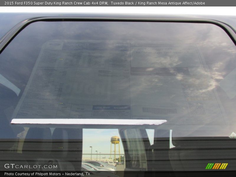 Tuxedo Black / King Ranch Mesa Antique Affect/Adobe 2015 Ford F350 Super Duty King Ranch Crew Cab 4x4 DRW