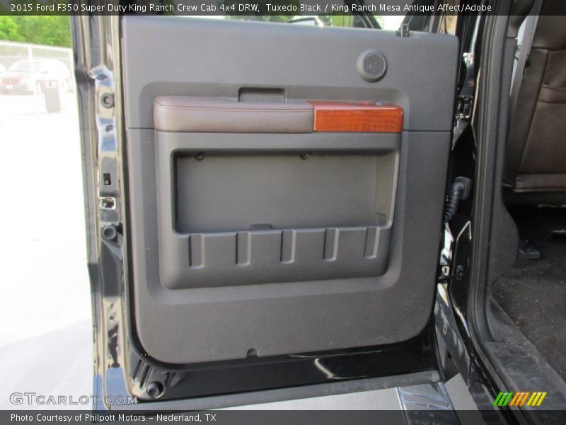 Tuxedo Black / King Ranch Mesa Antique Affect/Adobe 2015 Ford F350 Super Duty King Ranch Crew Cab 4x4 DRW