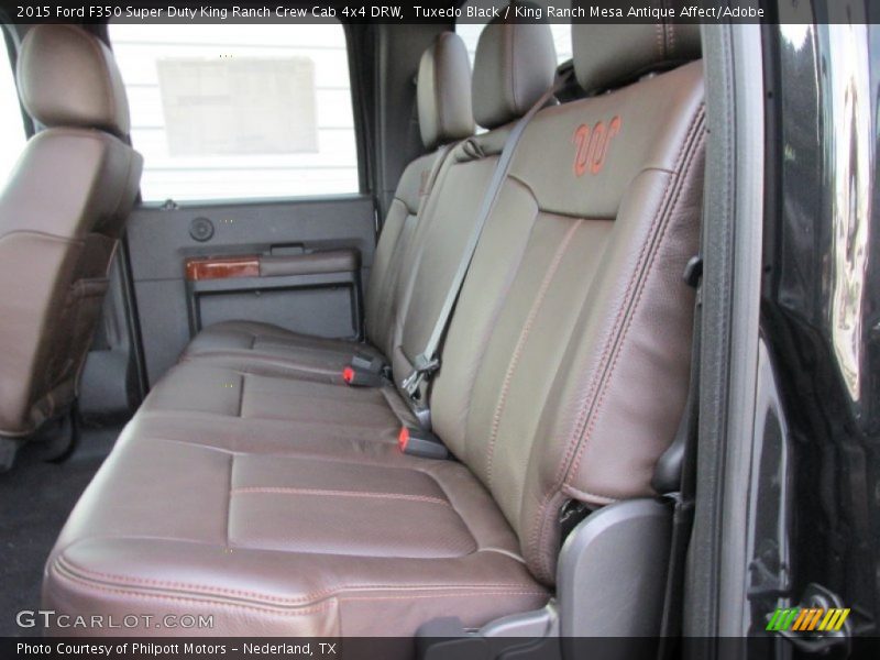 Tuxedo Black / King Ranch Mesa Antique Affect/Adobe 2015 Ford F350 Super Duty King Ranch Crew Cab 4x4 DRW