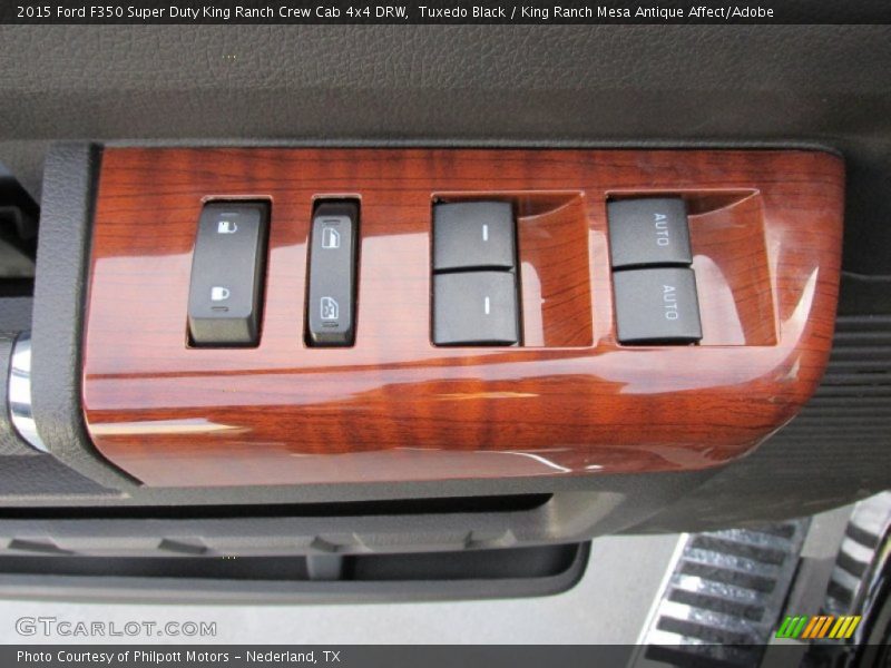 Tuxedo Black / King Ranch Mesa Antique Affect/Adobe 2015 Ford F350 Super Duty King Ranch Crew Cab 4x4 DRW