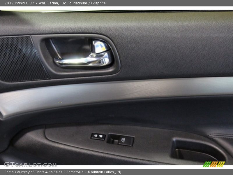 Liquid Platinum / Graphite 2012 Infiniti G 37 x AWD Sedan