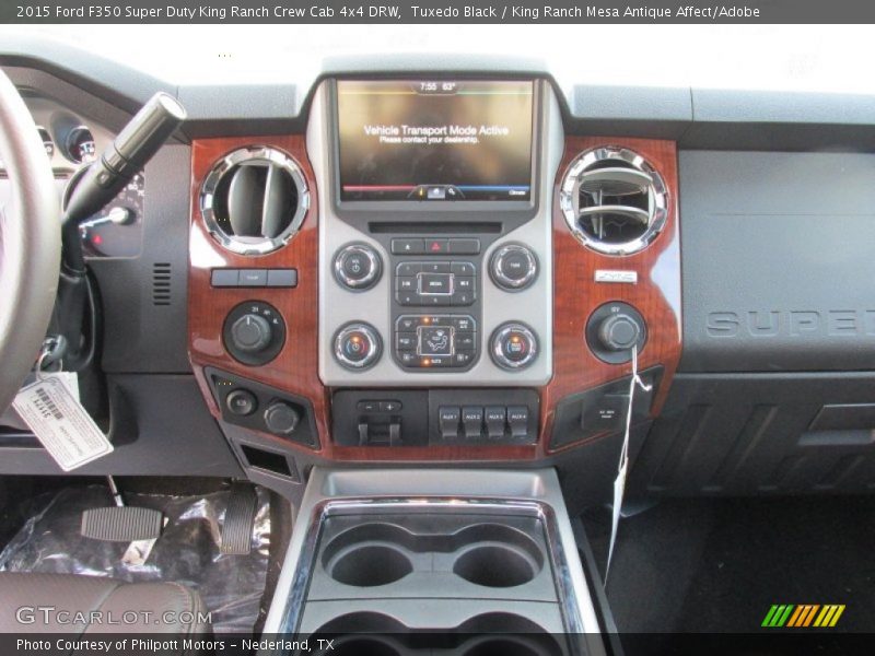 Tuxedo Black / King Ranch Mesa Antique Affect/Adobe 2015 Ford F350 Super Duty King Ranch Crew Cab 4x4 DRW