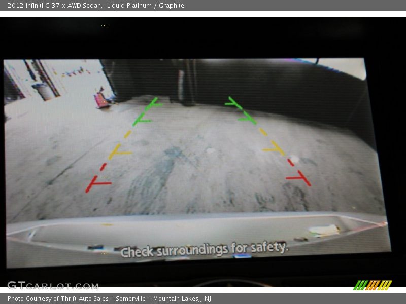 Liquid Platinum / Graphite 2012 Infiniti G 37 x AWD Sedan