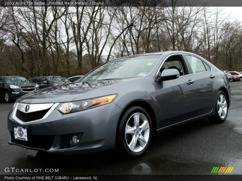 Polished Metal Metallic / Ebony 2009 Acura TSX Sedan